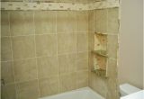 Bathtub Surround Niche Tub Surround Storage Niches & Corner Shelves Traditional