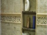 Bathtub Surround Niche Tub Surround Storage Niches & Corner Shelves Traditional