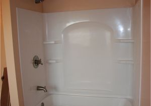 Bathtub Surround Over Drywall Bathroom Overhaul Incl Tub Vanity toilet – Defiance