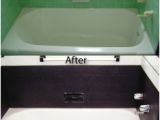 Bathtub Surround Resurfacing Black Tile Tub & Surround before & after – Bathroom and