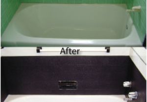 Bathtub Surround Resurfacing Black Tile Tub & Surround before & after – Bathroom and