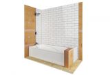 Bathtub Surround Seal Shower with Bathtub