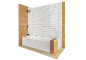 Bathtub Surround Seal Shower with Bathtub