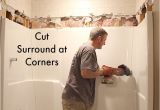 Bathtub Surround Sizes How to Make Clear Fiberglass