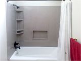 Bathtub Surround Tile Look Shower Wall Kits Low Maintenance Innovate Building