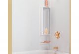 Bathtub Surround Walmart asb 5 Piece White Vantage Tub Wall Walmart