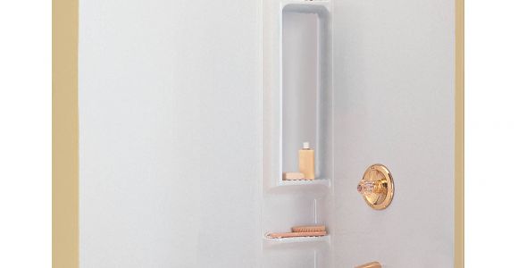 Bathtub Surround Walmart asb 5 Piece White Vantage Tub Wall Walmart