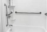 Bathtub Surround with Grab Bars How and where to Install Bathroom Grab Bars