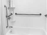 Bathtub Surround with Grab Bars How and where to Install Bathroom Grab Bars