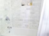 Bathtub Surround with Tile Above Drop In Tub Ideas Transitional Bathroom Emily Hollis