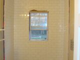 Bathtub Surround with Window Cut Out Bathroom Overhaul – Chapter 2 Tiling the Shower