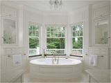 Bathtub Tile Ideas with Window Bathroom Bay Window Oval Bathtub Wainscoted Tub Ideas