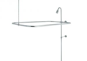 Bathtub to Shower Conversion Kits Danco Add A Shower Kit for Claw Foot Tub In Chrome 9d00052406 the