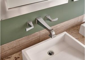 Bathtub Trim Menards Delta Dryden™ Two Handle Wall Mount Bathroom Faucet Trim