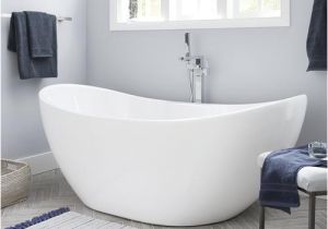 Bathtub Trim Menards Mansfield Ava 69" X 36" Freestanding Bathtub at Menards