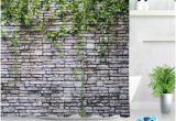 Bathtub Wall Liners for Sale 72" Bathroom Decor Old Brick Wall with Green Ivy Shower