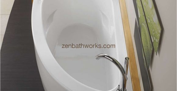Bathtub Wedge Another View Of the Wind Bath soaking Tubs Contemporary Designs