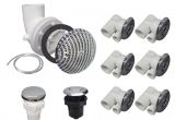 Bathtub Whirlpool Jet Kit Conversion assembly Kit Bathtub to Whirlpool Jetted Tub