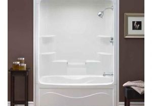 Bathtub with Surround One Piece Mirolin Liberty 60 Inch 1 Piece Acrylic Tub and Shower