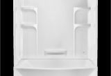 Bathtub with Surround One Piece Ovation Curved 3 Piece Bathtub Wall Set American Standard