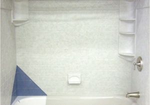Bathtub with Surround Walls Bath & Shower Wall Surround with Acrylic Tile & Swanstone