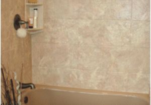 Bathtub with Surround Walls Bathroom Wall Surround Systems