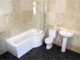 Bathtubs 1500mm 1500mm or 1700mm P Shaped Shower Screen Bath Bathroom