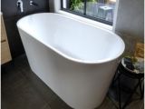 Bathtubs 1500mm Akemi Freestanding Bath 1500mm White Bathtubs