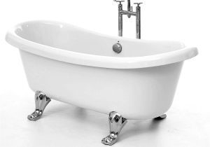 Bathtubs 1650mm Royce Morgan Notre Double Ended Freestanding Bath 1650mm