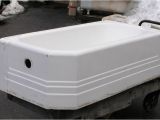 Bathtubs 2 Sided Antique Vintage Left Corner 3 Sided Skirt Bath Tub