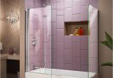 Bathtubs 30 X 58 Dreamline Aqua Fold 36" X 58" Folding Tub Door