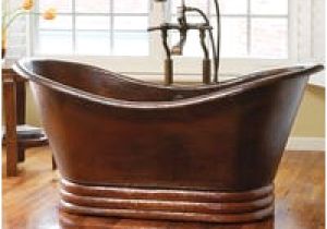 Bathtubs 32 Wide Shop Premier Copper Products 67 Inch Hammered Copper