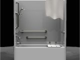 Bathtubs 32 X 60 Single Piece Code Pliant 60" X 32" X 74" Shower Tub