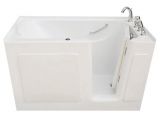 Bathtubs 54 X 30 Shop Signature Walk In White 54 X 30 Inch White Whirlpool