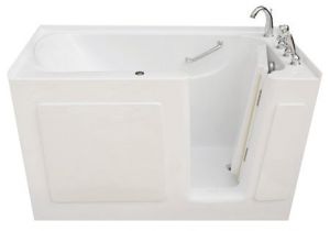 Bathtubs 54 X 30 Shop Signature Walk In White 54 X 30 Inch White Whirlpool