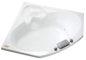 Bathtubs 55 Inch Jacuzzi C Wh Capella 55 Acrylic 55 Inch by 55 Inch by