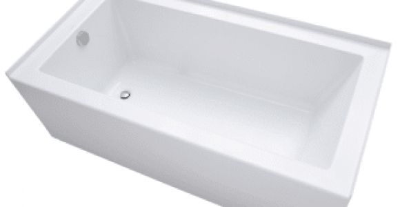 Bathtubs 60 X 30 Acrylic Mirabelle Mirsks6030lwh White Sitka 60" X 30" Acrylic