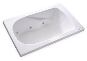 Bathtubs 60 X 36 Carver Tubs Sr6036 60" X 36" Whirlpool Bathtub W 6 White