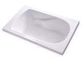 Bathtubs 60 X 36 Carver Tubs Sr6036 60" X 36" White soaker Tub Standard