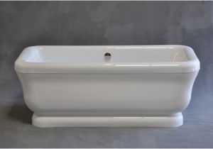 Bathtubs 70 Inches solitude 70 Inch Acrylic Pedestal Tub