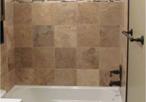 Bathtubs and Surround Bathroom Good Looking Brown Tiled Bath Surround for