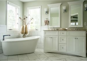 Bathtubs and Vanities Serene Bathroom with Freestanding Tub