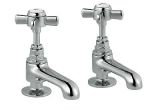 Bathtubs B&amp;q Cooke & Lewis Classic Hot & Cold Basin Pillar Tap Chrome