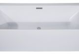 Bathtubs Brands Alfi Brand Ab8858 59 Inch White Rectangular Acrylic Free