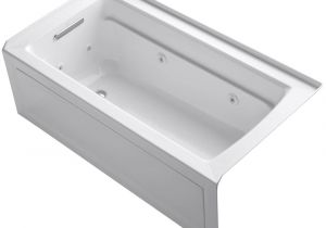 Bathtubs by Kohler Kohler Archer 5 Ft Left Drain Rectangular Alcove