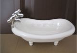 Bathtubs Ceramic Porcelain Mini Bathtub Shaped Porcelain soap Dish View Mini Bathtub
