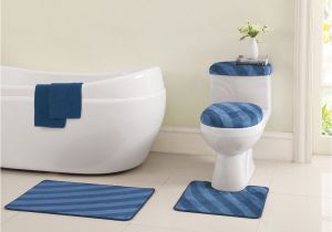 Bathtubs Covers Vcny Ad 6 Piece Bath Mats and toilet Cover Set with