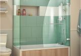 Bathtubs Doors 1 Dreamline Aqua Uno 56 to 60 In W X 30 In D X 58 In H