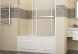 Bathtubs Doors 1 Sunny Shower 60" bypass Sliding Bathtub Glass Doors Framed
