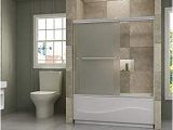 Bathtubs Doors 2 Sunny Shower Semi Frameless Glass bypass 2 Way Bathtub